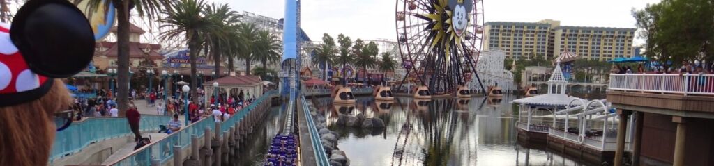 decorative view of Disney California Adventure