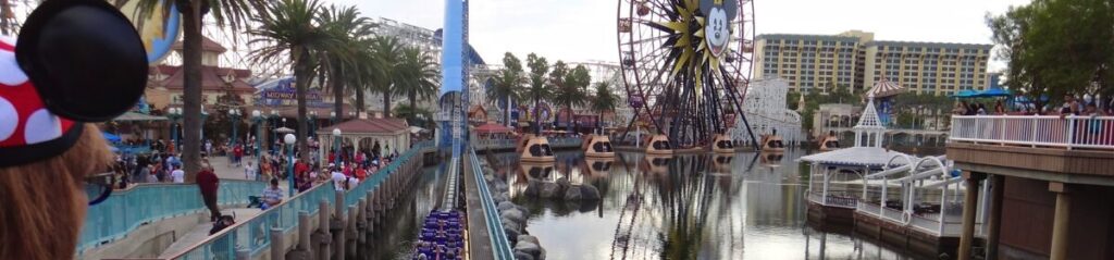 decorative view of Disney California Adventure